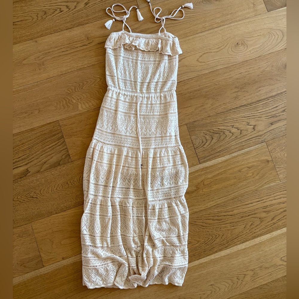 ba&sh Strap “Lady” Dress in Ecru / 4